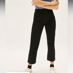 Everlane straight leg crop size 4